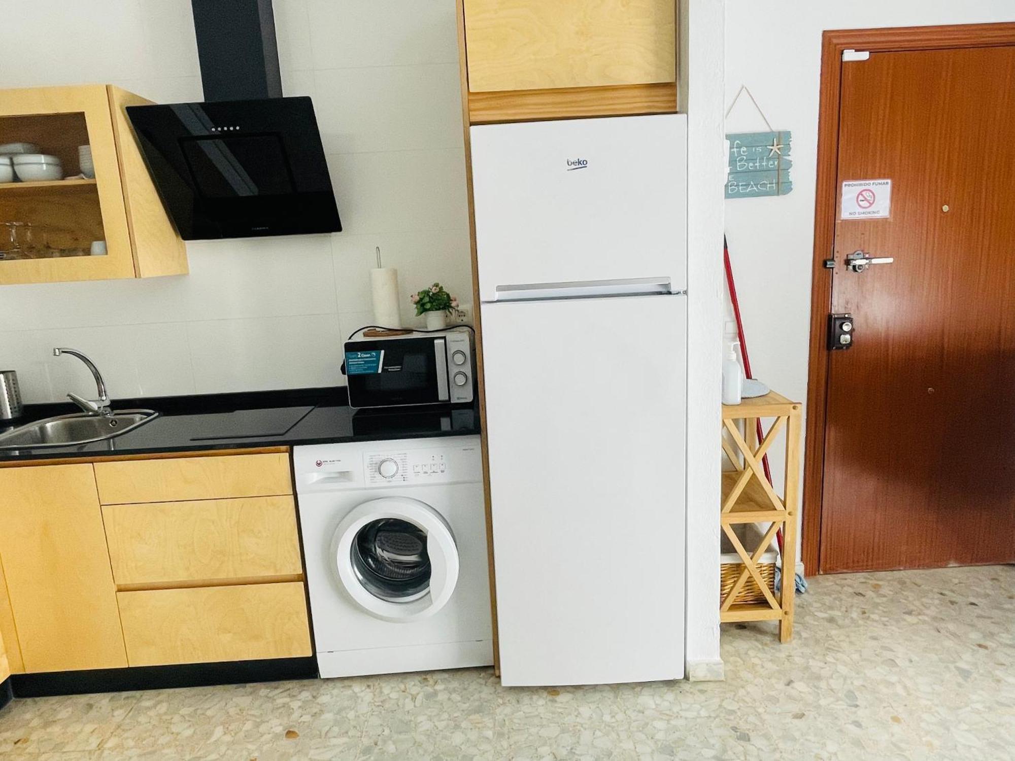 Apartamento Conil Playa & Centrico, Con Aire Acond Y Wifi -Solo Familias Y Parejas- Conil De La Frontera Eksteriør bilde